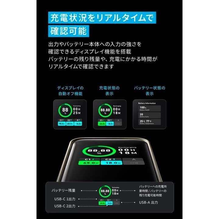 Anker Prime Power Bank (20000mAh 200W)