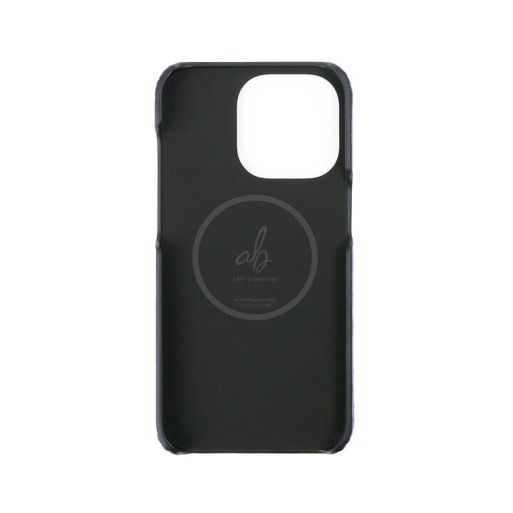 ABBI SIGNATURE LIPARI イタリアンレザー MagSafe対応バックカバー iPhone 15 Pro