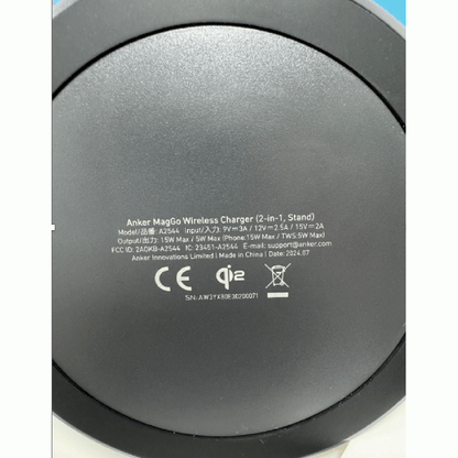 Anker MagGo Wireless Charger (2-in-1、 Stand) ワイヤレス充電器