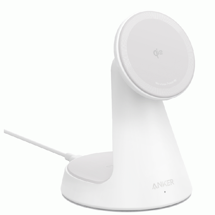 Anker MagGo Wireless Charger (2-in-1, Dock Stand) ホワイト【10月下旬】_1