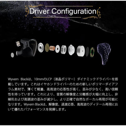 Celest Wyvern Black Pro with Boom MIC イヤホン