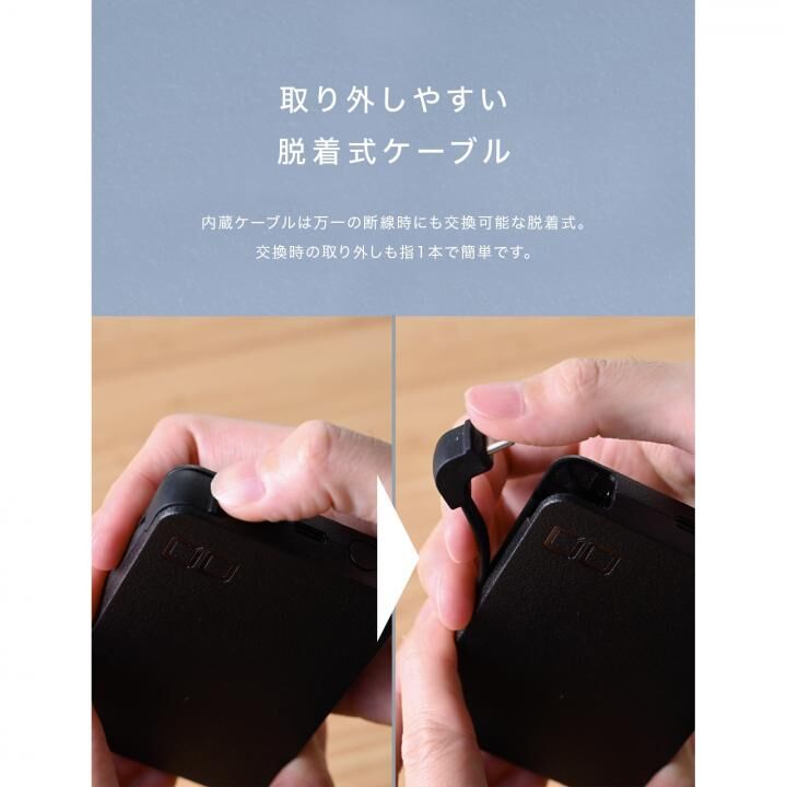 CIO SMARTCOBY Ex SLIM Qi2 & Cable 5000mAh