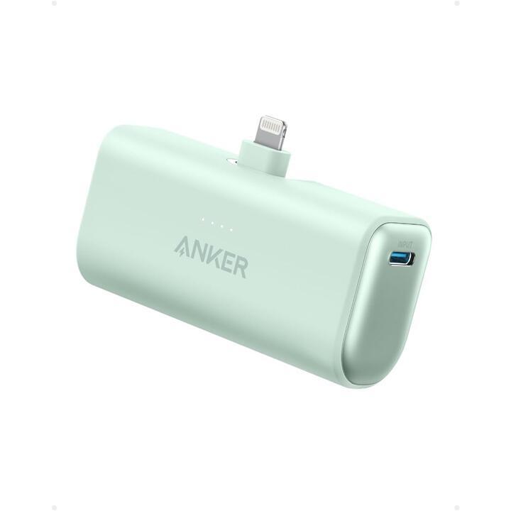 Anker Nano Power Bank 12W Built-In Lightning Connector グリーン_1