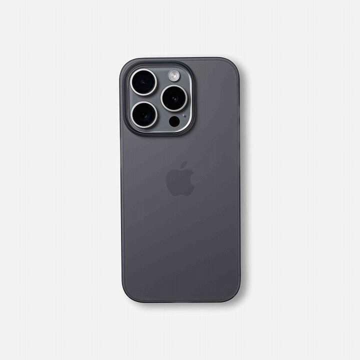CASEFINITE THE FROST AIR ULTRA スモークブラック iPhone 15 Pro_1