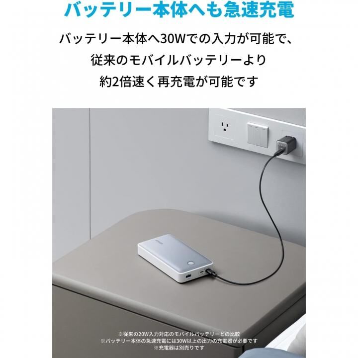 Anker 537 Power Bank PowerCore 24000 65W – AB-Next Anker 537 Power Bank PowerCore 24000 65W – AB-Next
