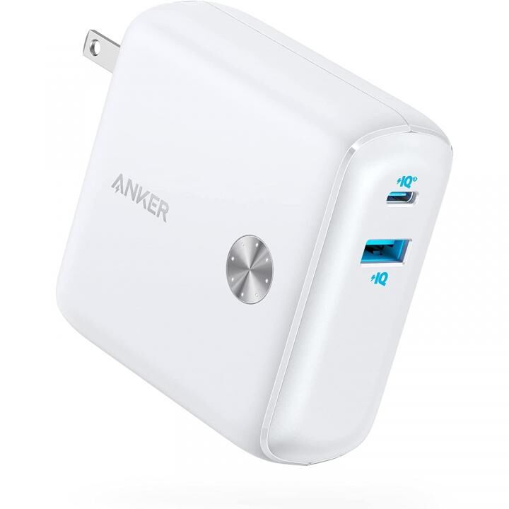 Anker PowerCore Fusion 10000 A1623125 モバイルバッテリー ホワイト_1