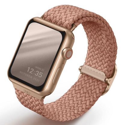 UNIQ ASPEN Apple Watch 編組 ストラップ 41/40/38mm PINK_1