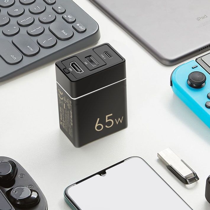 Dongii (ドンギー) Nintendo Switch対応 ドック Bluetooth5.0搭載 ワイヤレスイヤホン対応 65W電源 UQ-DONGII-BTAC