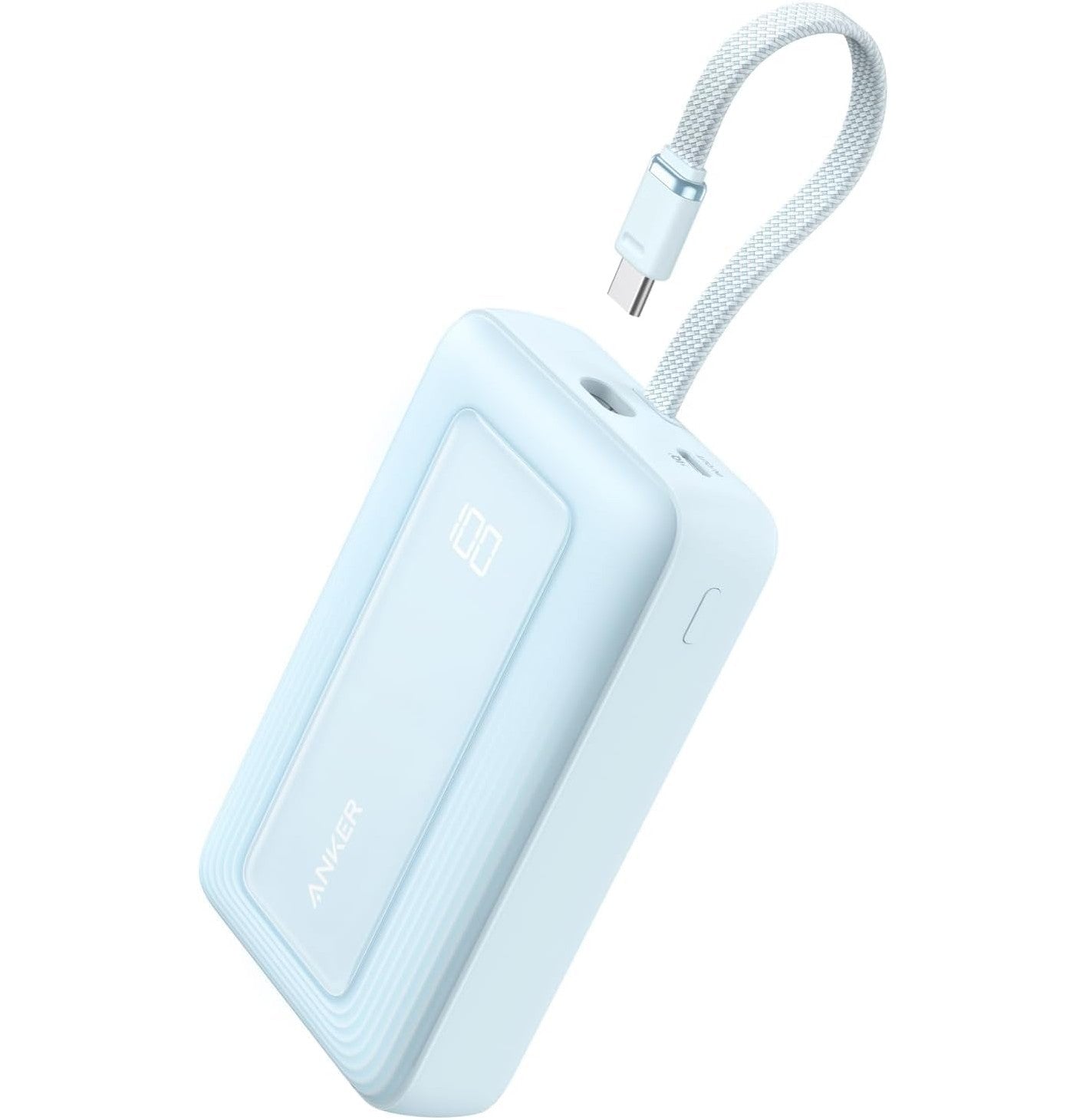 Anker Zolo Power Bank (20000mAh, 45W, Built-In USB-Cケーブル)