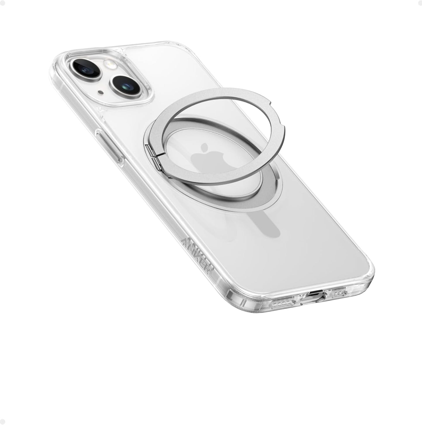 Anker MagGo Magnetic Case (360°リングスタンド, iPhone 15用)