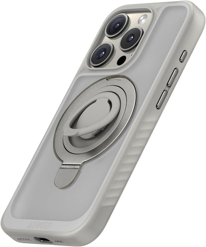 Anker MagGo Magnetic Case (2-in-1, 360°シリコンリング, iPhone 15 Pro Max用)