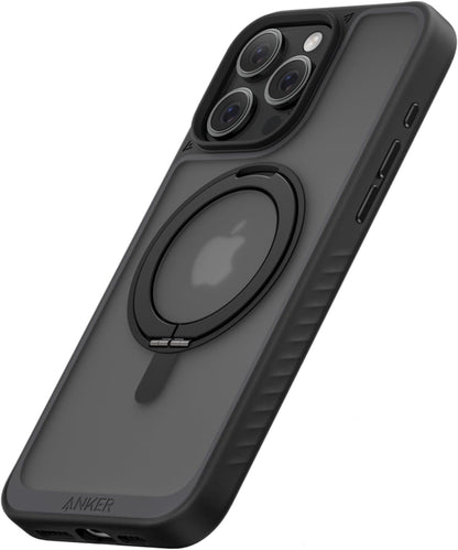 Anker MagGo Magnetic Case (360°リングスタンド, iPhone 15 Pro用)