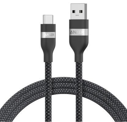 Anker USB-C & USB-A ケーブル (高耐久ナイロン) 1.8m