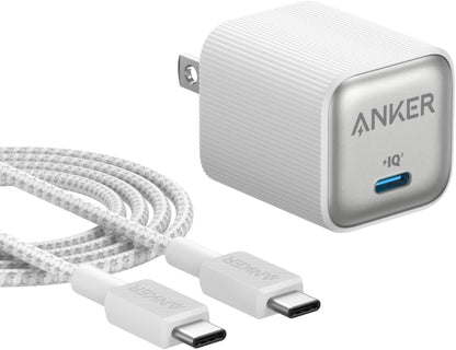 Anker Nano Charger (35W) with USB-C & USB-C ケーブル