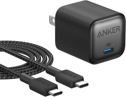 Anker Nano Charger (35W) with USB-C & USB-C ケーブル