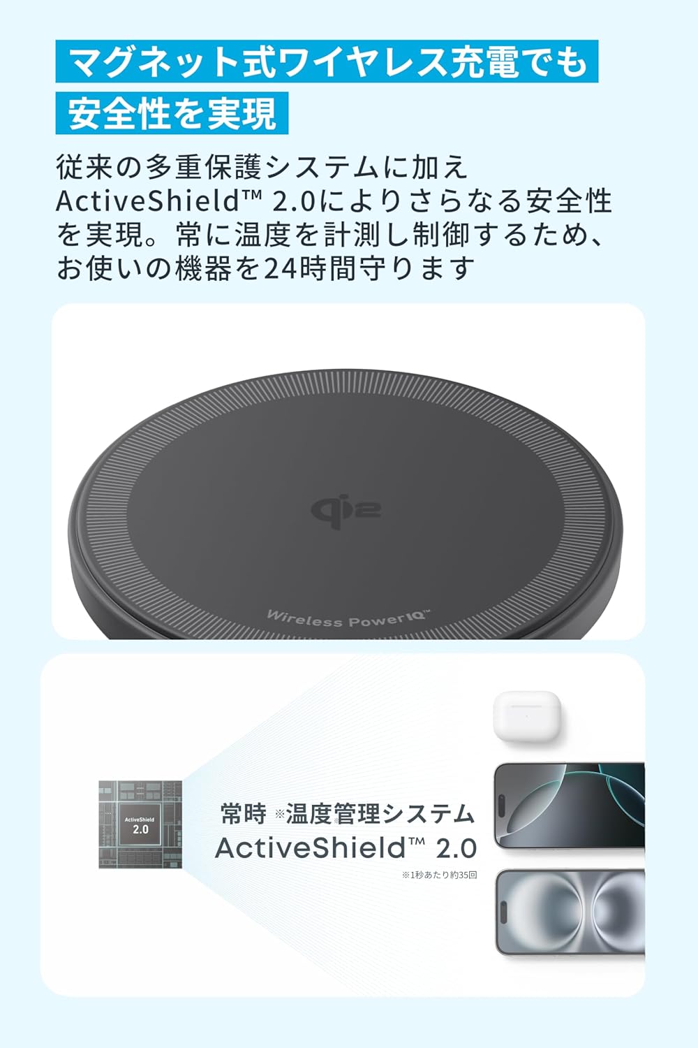 Anker Zolo Wireless Charger (Magnetic, Pad)