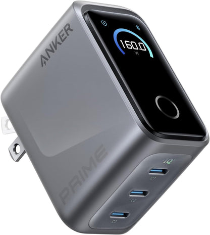 Anker Prime Charger (160W, 3 Ports) シルバー