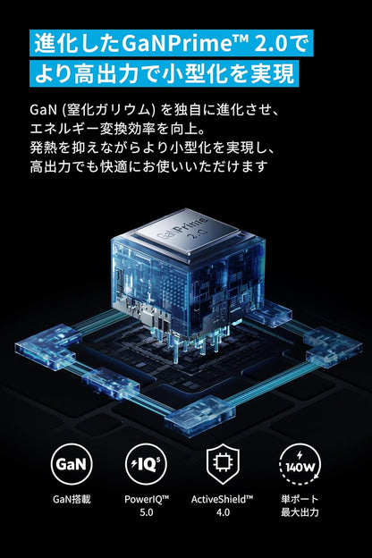 Anker Prime Charger (160W, 3 Ports) シルバー