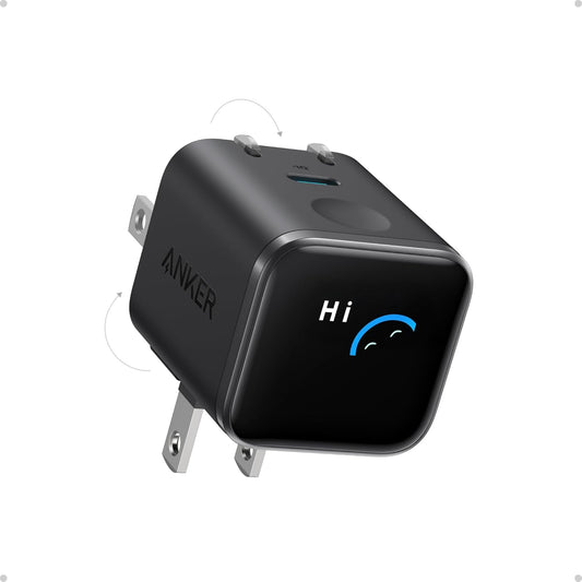 Anker Nano Charger (45W, Display, スイングプラグ)
