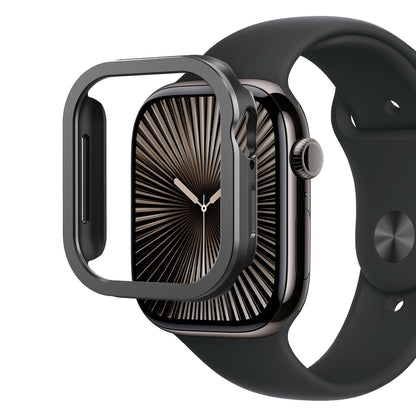 AMY デュアルレイヤーケース for Apple Watch ガンメタル