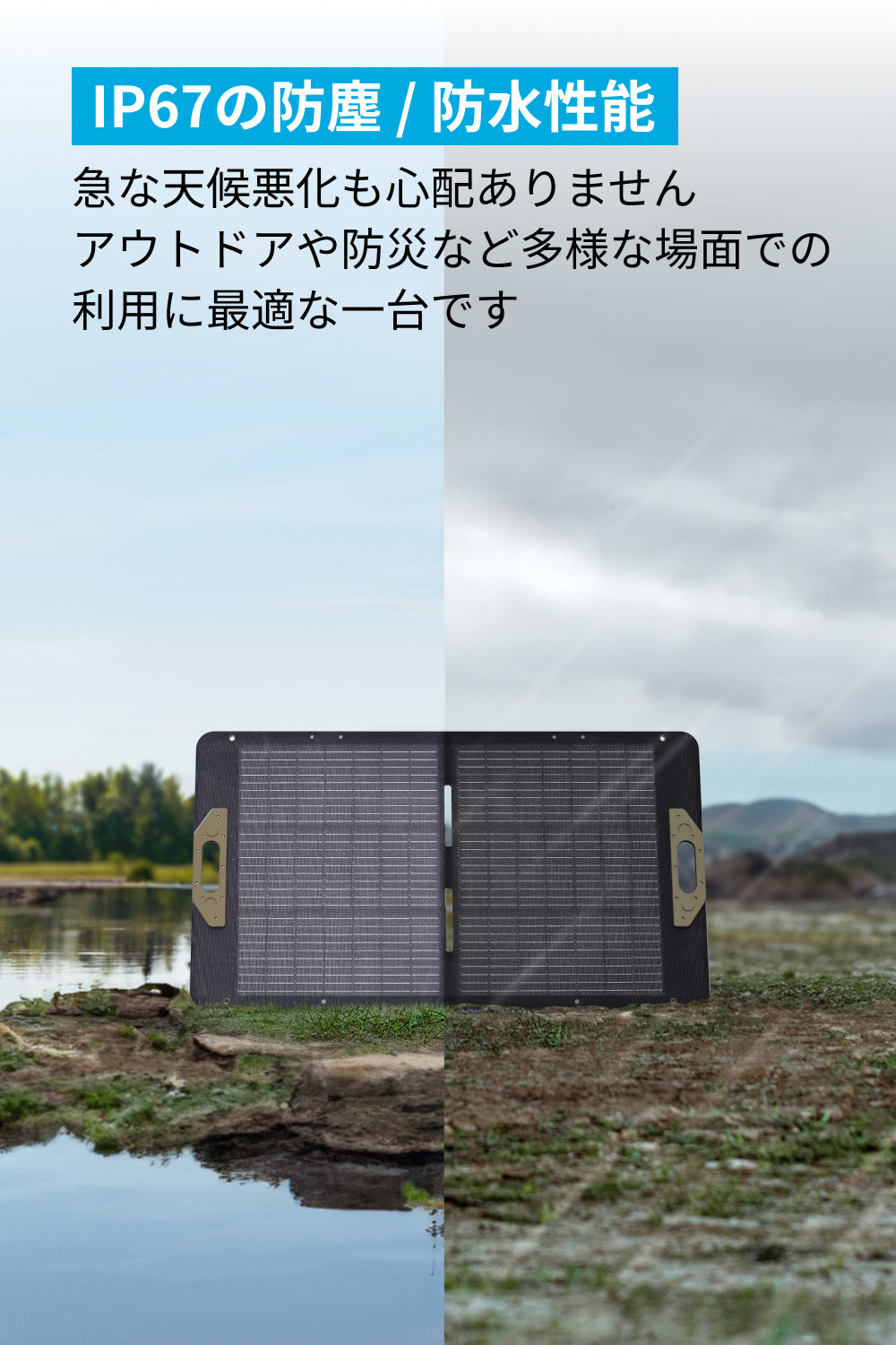 Portable Solar Panel 100