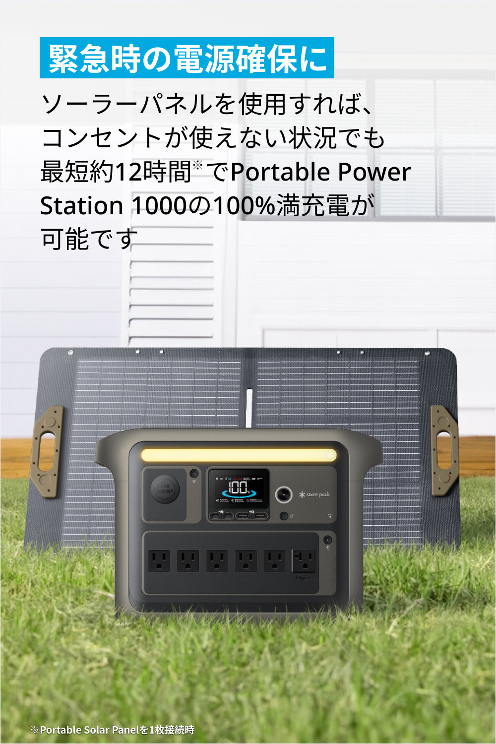 Portable Solar Panel 100
