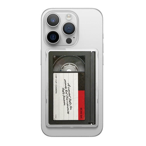 elago monthly elago MAGNETIC CLEAR CARD POCKET for iPhone with MagSafe