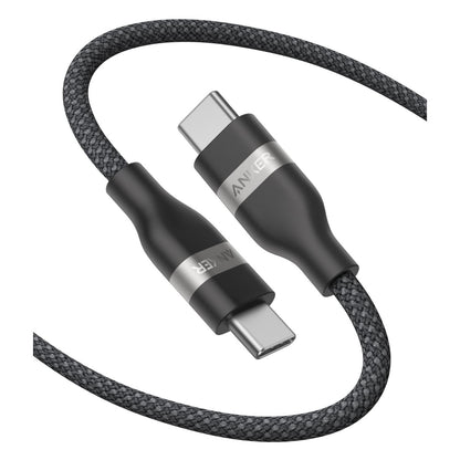 Anker USB-C & USB-C ケーブル (3.0m, 240W, 高耐久ナイロン)