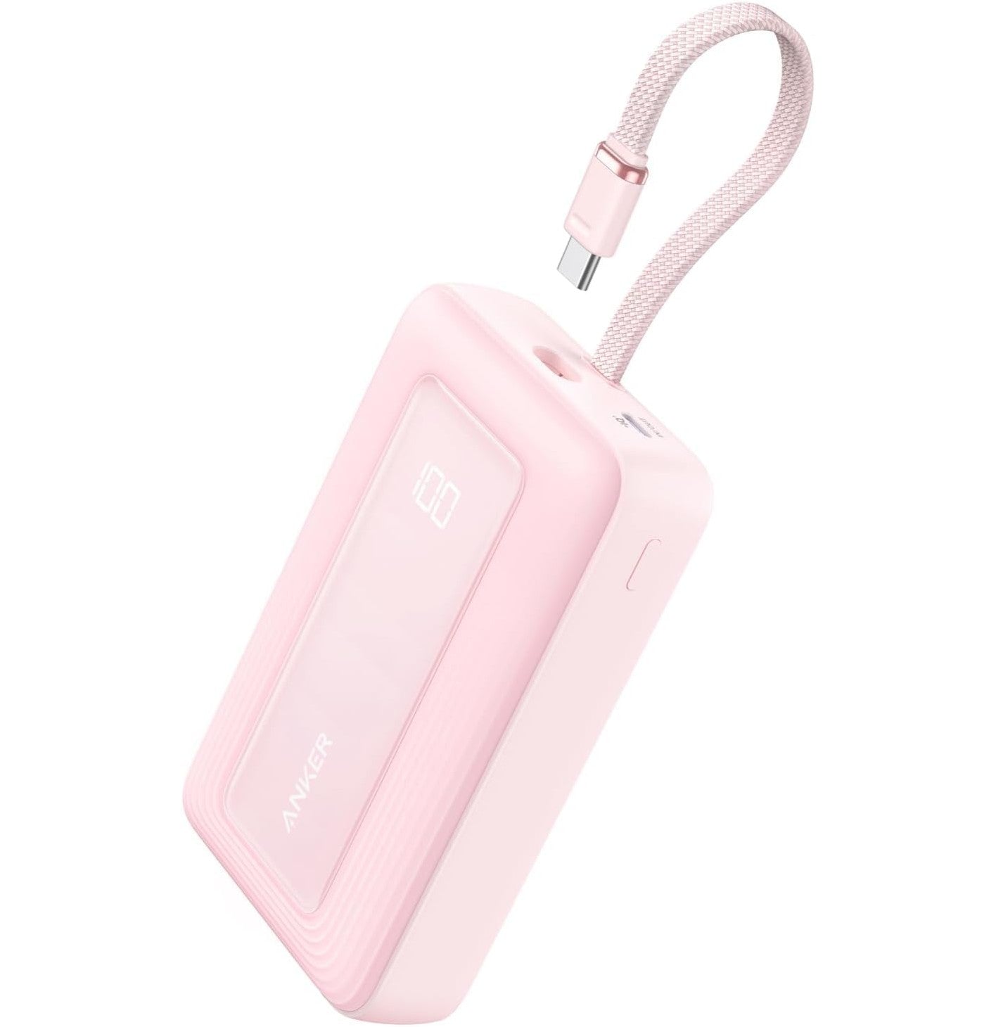 Anker Zolo Power Bank (20000mAh, 45W, Built-In USB-Cケーブル)