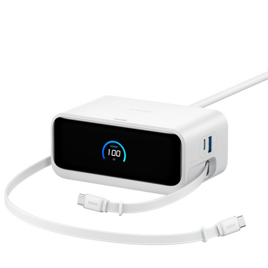 Anker Nano Charging Station (7-in-1, 100W, 巻取り式 USB-Cケーブル)