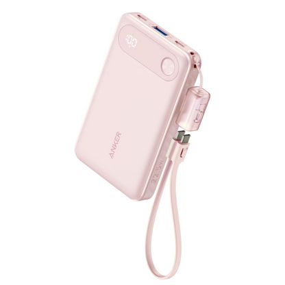 Anker Power Bank (10000mAh, Fusion, Built-In USB-C ケーブル