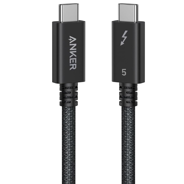 Anker Prime USB-C & USB-C ケーブル Thunderbolt 5 (240W, 80Gbps) 1.0m